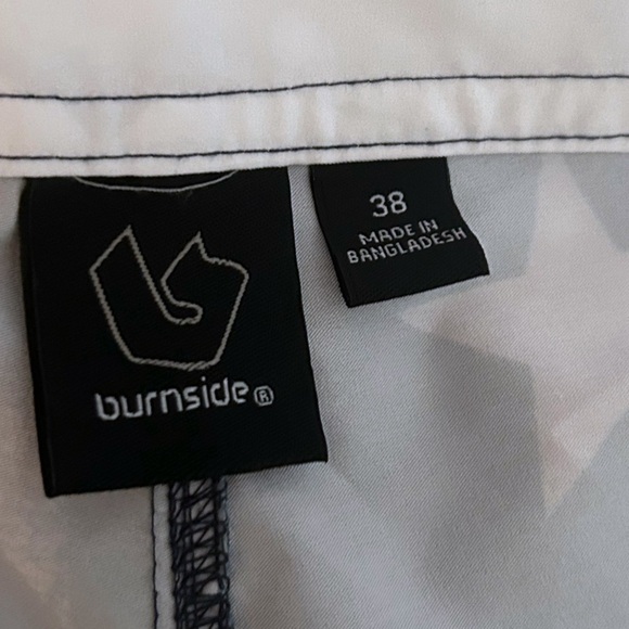 Burnside Board Shorts/Swim Trunks 38 American Flag - Picture 2 of 4